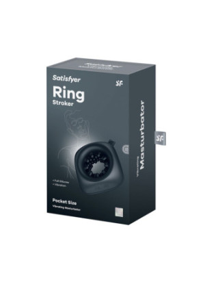 Masturbateur vibrant noir Ring Strocker Satisfyer - CC597865